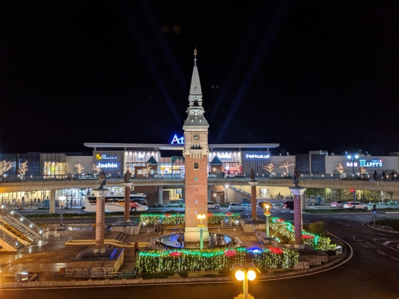 Pixel 3の夜景モード1