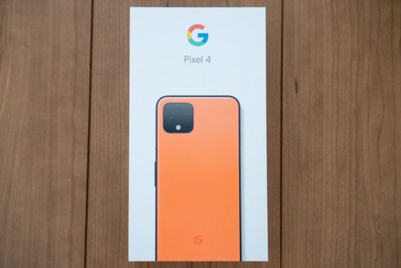 Pixel 4化粧箱