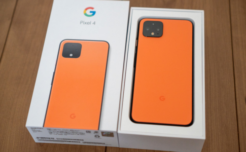 Pixel 4 オレンジ開封フォトレポート