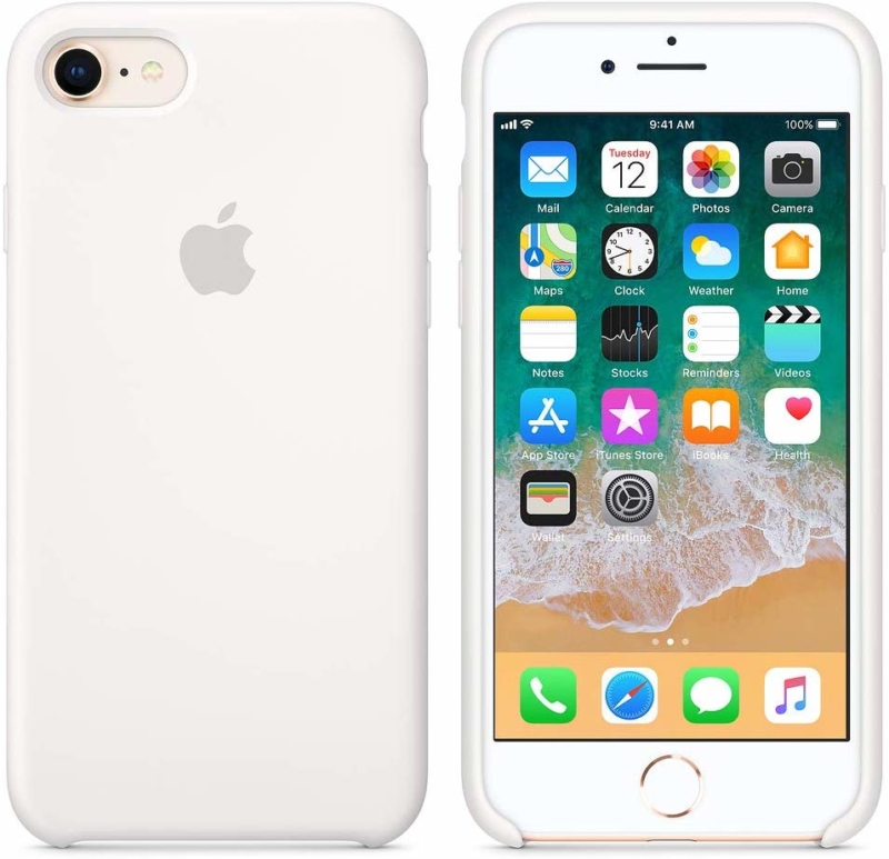 iPhone 8用シリコーンケース