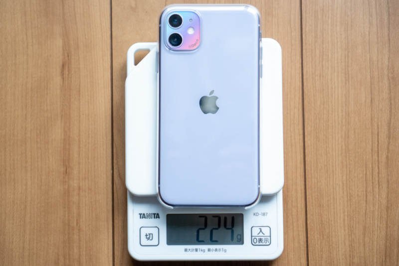 iPhone 11は結構重い