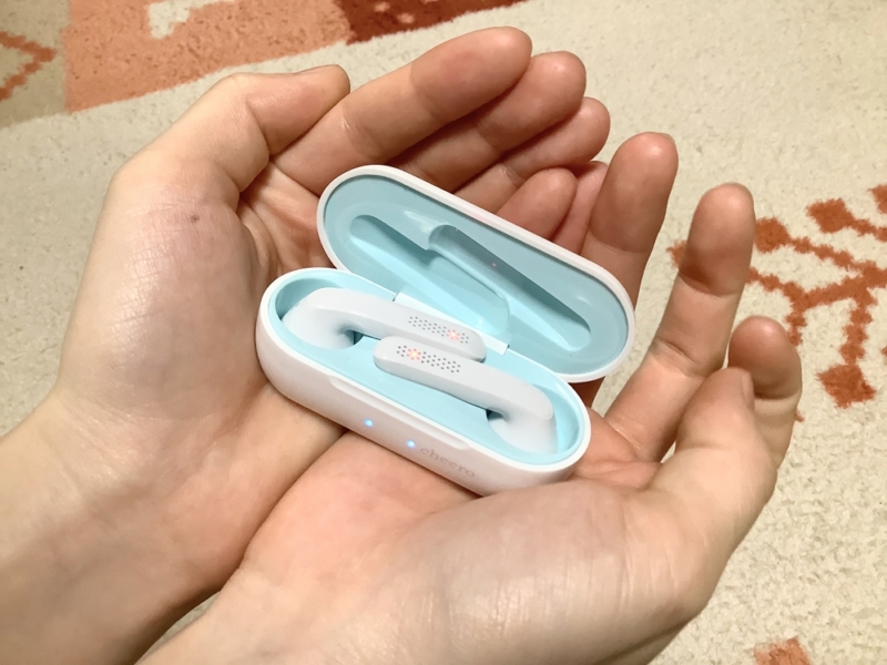 「cheero Wireless Earphones Light Style(CHE-626)」レビュー