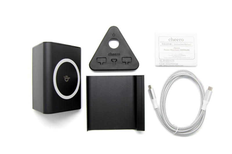 cheero Power Mountain mini同梱品