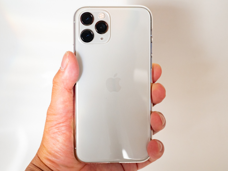 パワーサポート社iPhone11 Proクリアケース「Air Jacket for iPhone11 Pro (Clear)」
