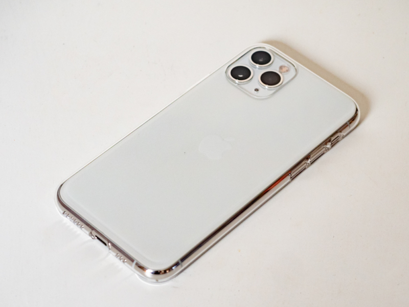 パワーサポート社iPhone11 Proクリアケース「Air Jacket for iPhone11 Pro (Clear)」