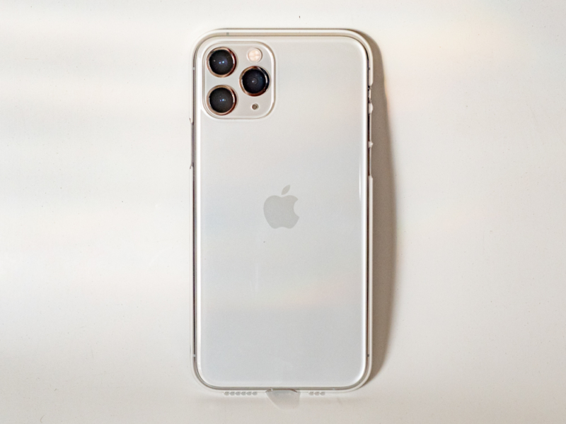 パワーサポート社iPhone11 Proクリアケース「Air Jacket for iPhone11 Pro (Clear)」