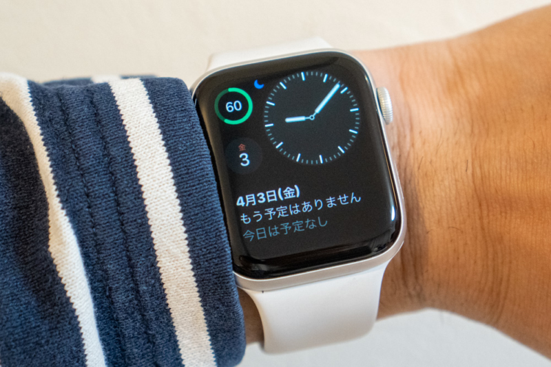 1日目の21時「60%」