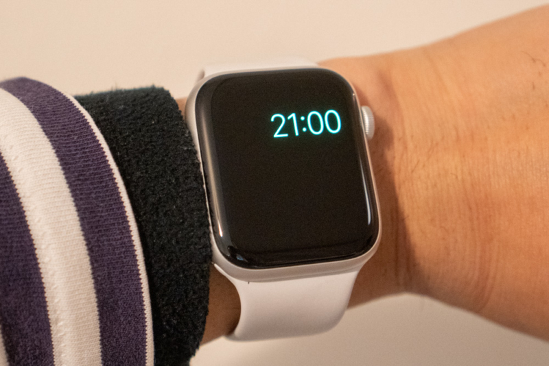 2日目の21時「省電力モード」
