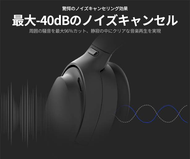 アクティブノイズキャンセリング機能