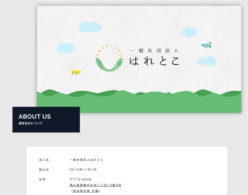 運営会社の明記