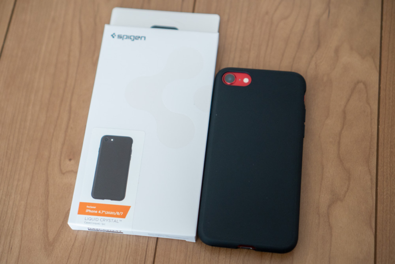 Spigen iPhone SE 第2世代対応ケース「リキッド・クリスタル」レビュー