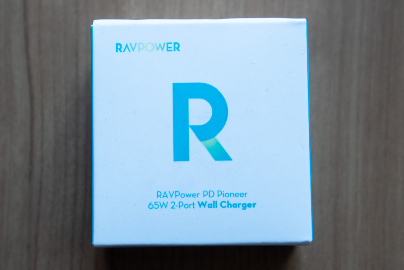 RAVPower「65W USB-C&USB-A充電器 RP-PC133」パッケージ