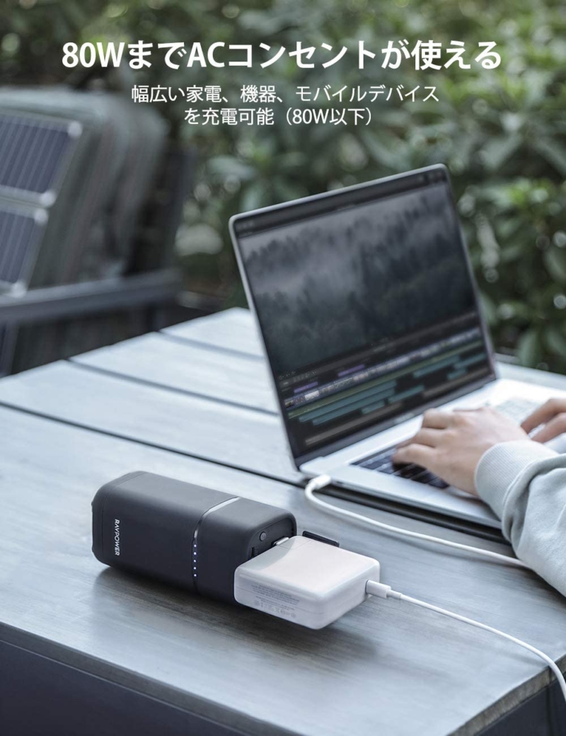 RAVPower PD Pioneer 20000mAh 80W 2-Port Power House RP-PB054 Proの概要