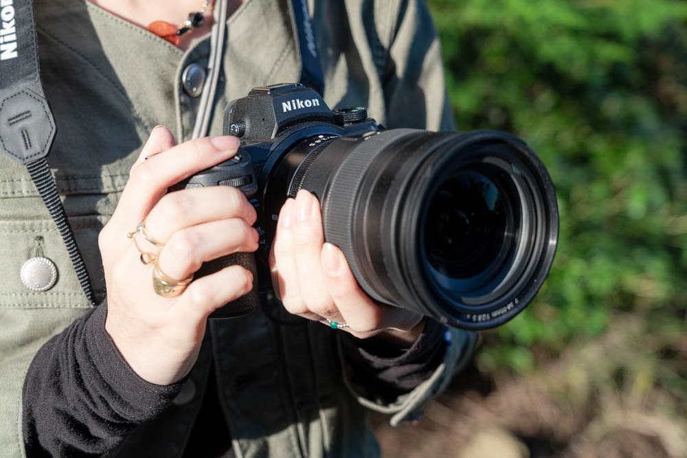 Nikon Z6 ホールドしやすい