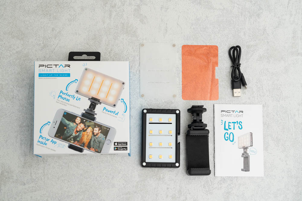 miggo PICTAR SMART LIGHT セット内容