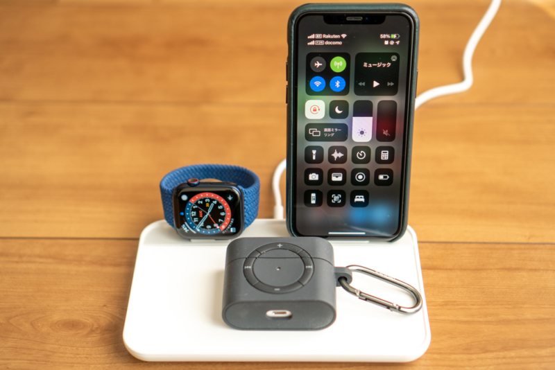 「Freedy EA1204 3-in-1 高速ワイヤレス充電スタンド」レビュー