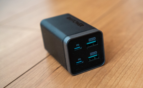 RAVPower「65W USB-PD対応 4ポート充電器 RP-PC136」レビュー