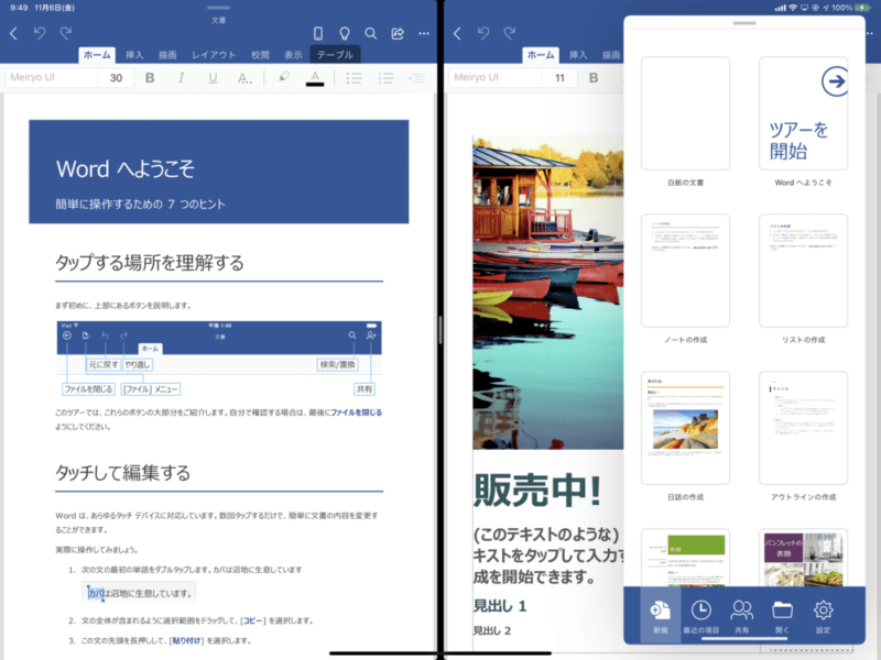 Slide OverとSplit Viewにも完全対応