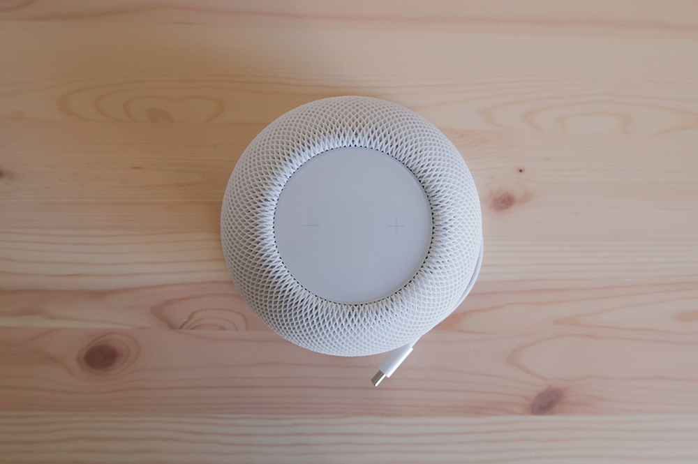 HomePod miniの上面