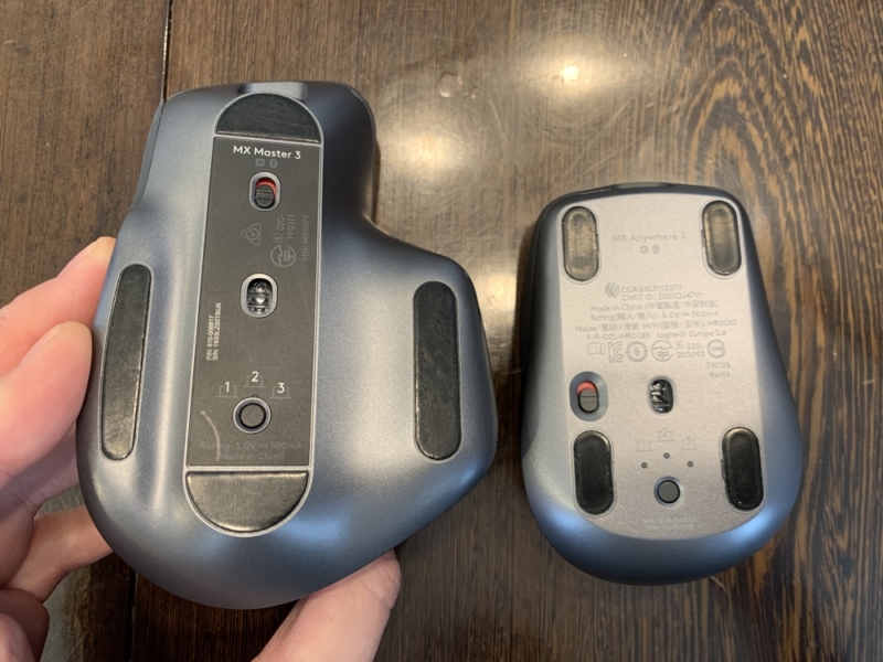 唯一イマイチなのは裏面のEasy Switch