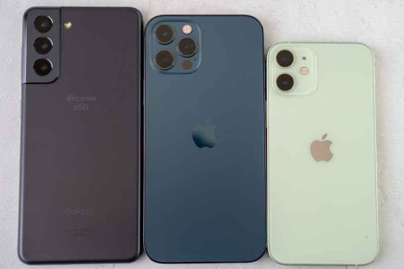 iPhoneと比較