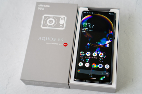 AQUOS R6レビュー