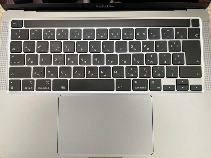 MacBook ProのMagic Keyboard