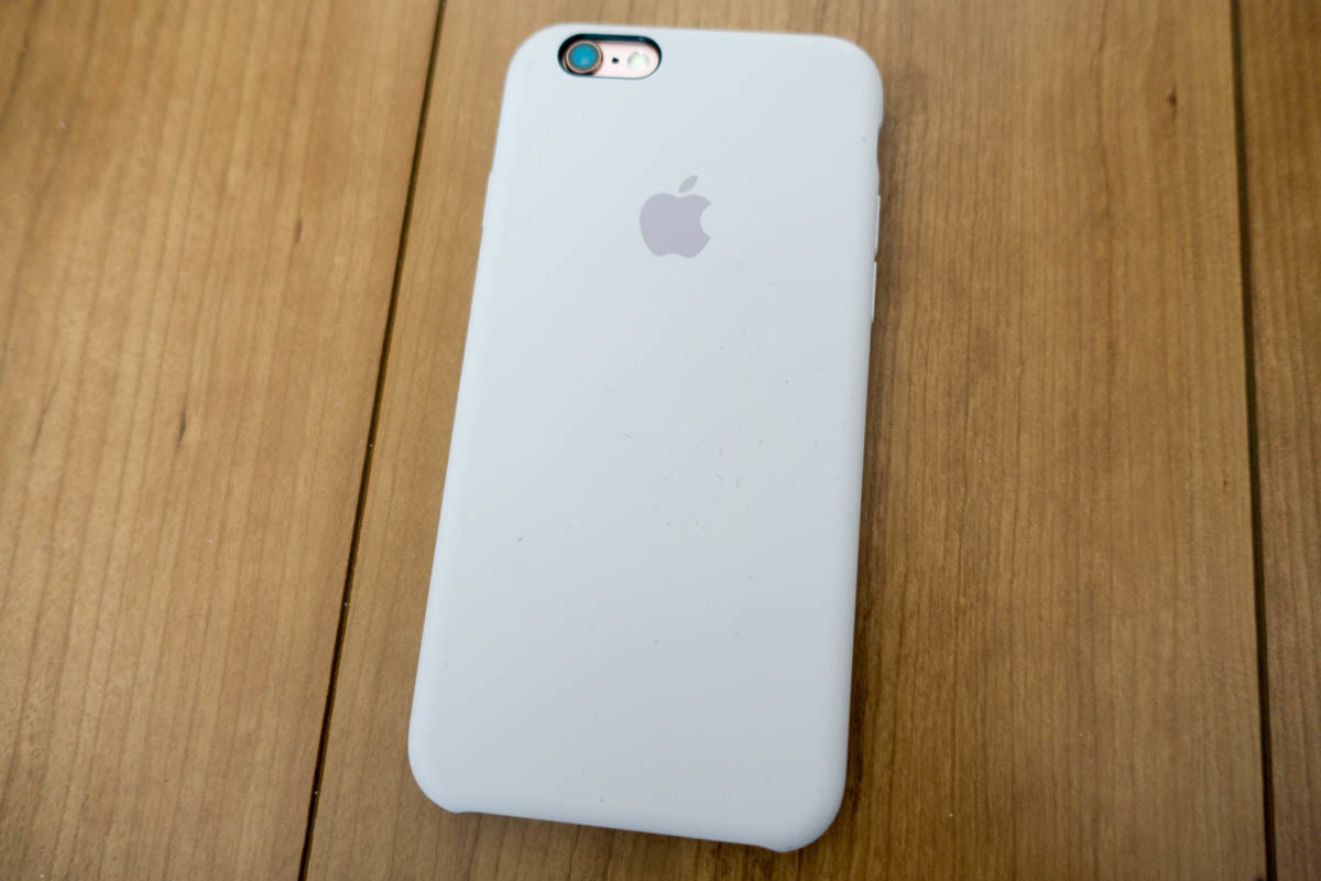 Apple iPhone 6s Plusシリコーンケース オレンジ(新品・未開封品)