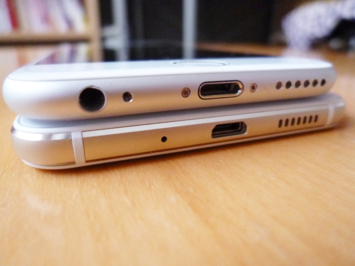 【トライアル到着】iPhone 6sとの比較　厚さ