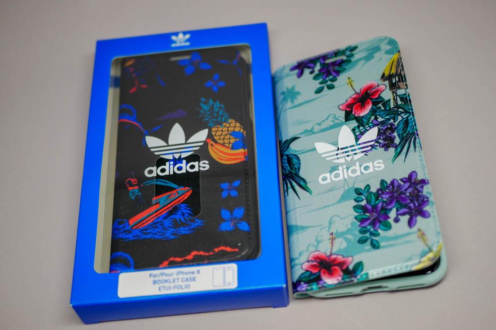 adidas Originals Floral Booklet case iPhone X」レビュー。スポーツ 