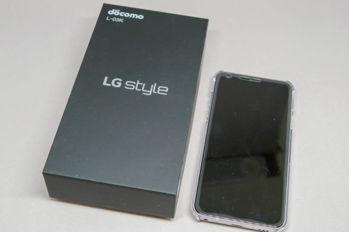「LG style L-03K」レポート