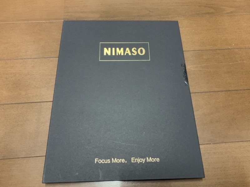 Nimaso「強化ガラス液晶保護フィルム ガイド枠付き」