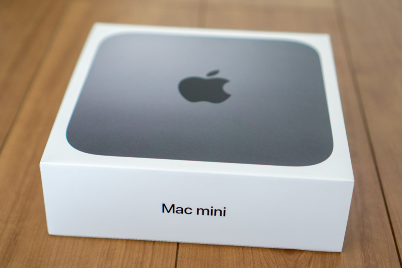 Mac mini 2018パッケージ