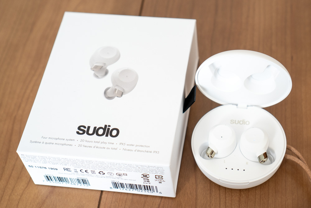Sudio完全ワイヤレスイヤホン「Fem(フェム)」レビュー。AirPodsの「耳 