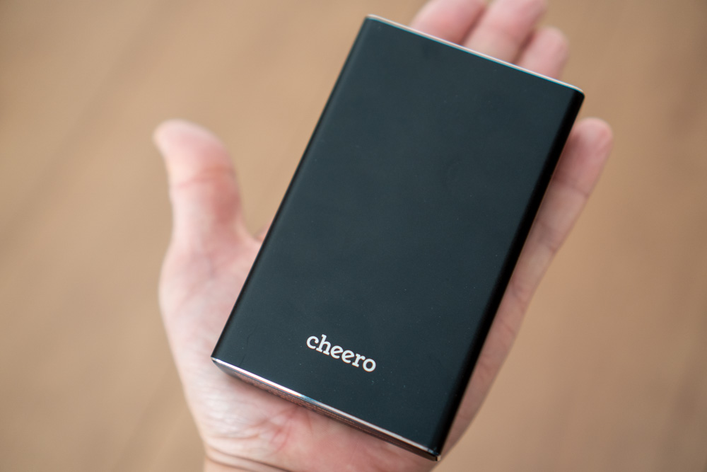 cheero Power Plus 5 15000mAh with Power Delivery 45W(CHE-106)レビュー