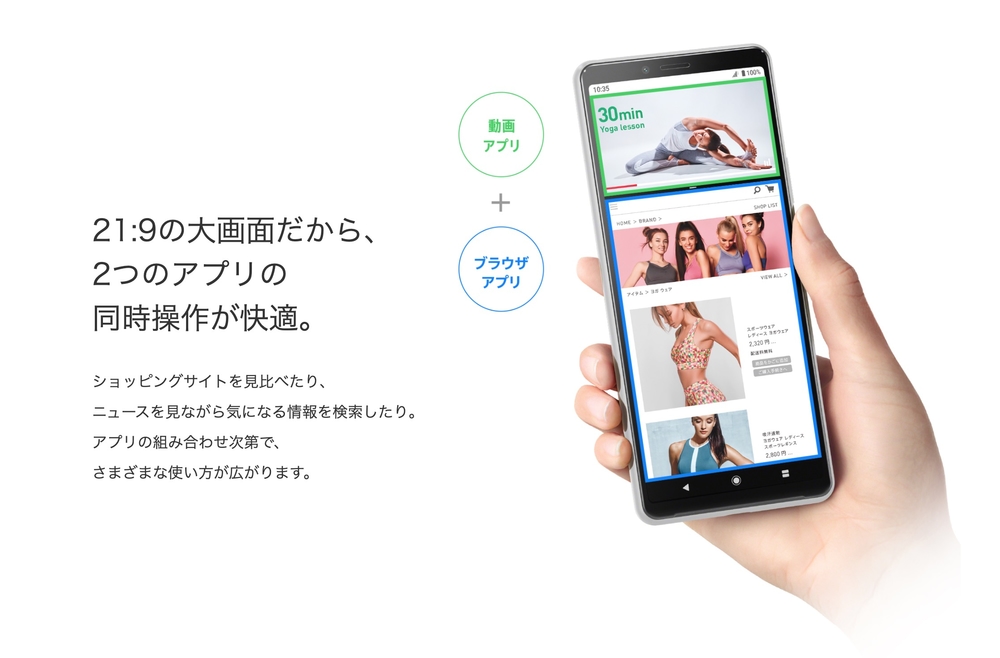 ☆美品☆ソニー Xperia 10 II SO-41A White本体のみ⑧+atop.com.ar