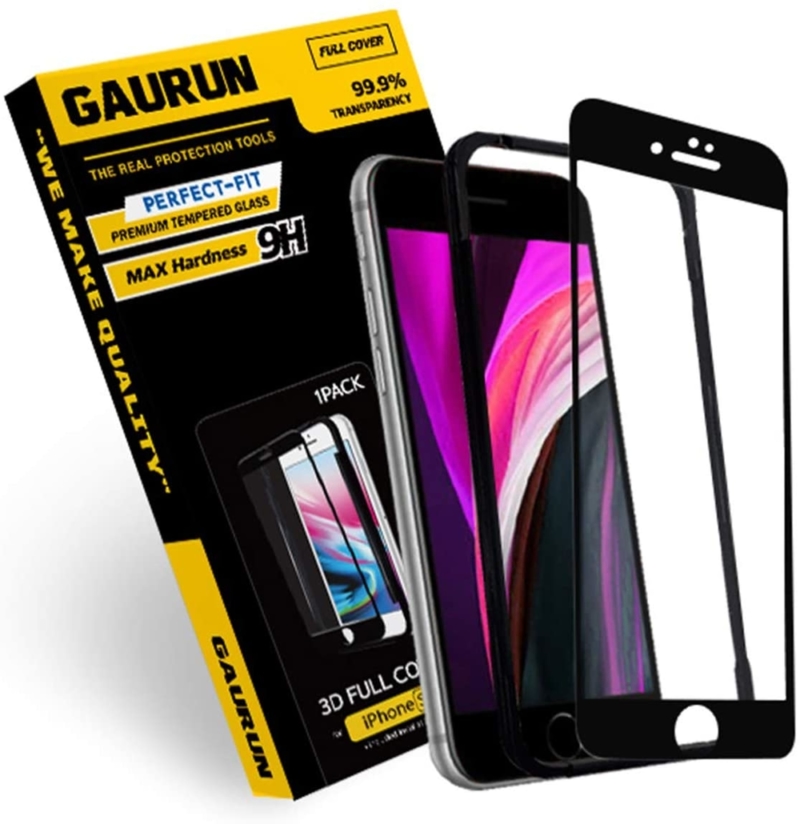 GAURUN iPhone SE 第2世代用 ガラスフィルム