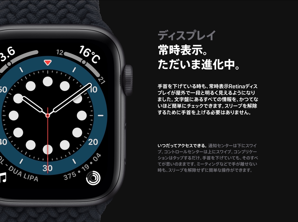 アップルウォッチ血液酸素睡眠モード設定