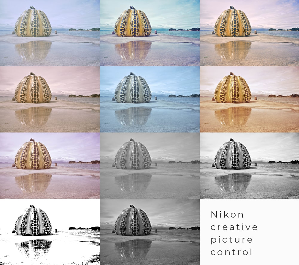 Nikon Z6　クリエイティブピクチャーコントロール